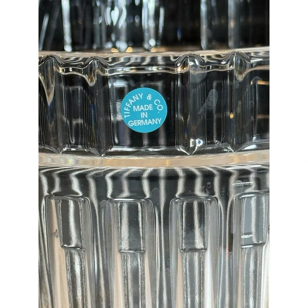 Tiffany & Co Atlas Crystal Champagne Wine Cooler Ice Bucket Germany